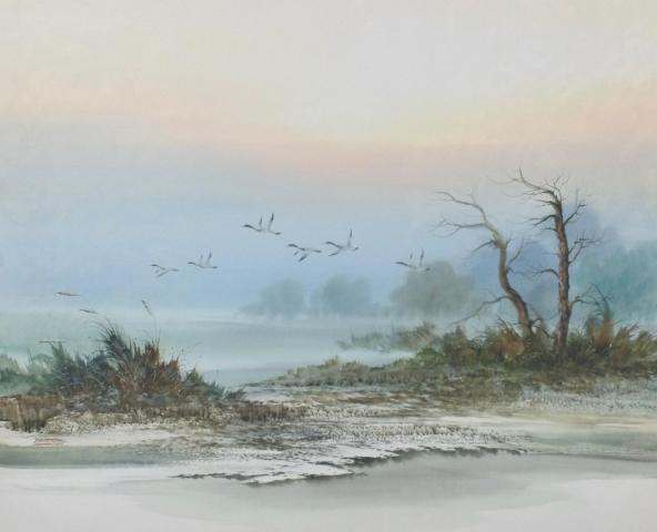 Thanomsak Sakhakorn - paysage d&#039;oiseaux