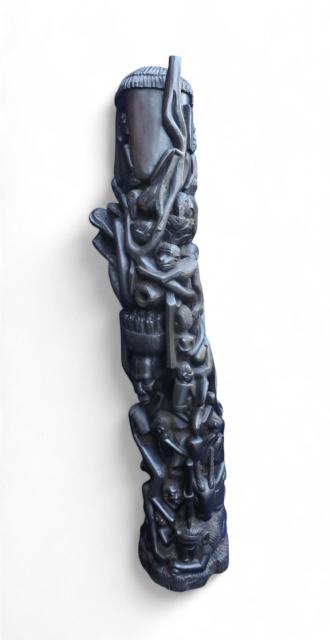 Groot Afrikaans houtsnijwerk &ndash; Ebbenhout