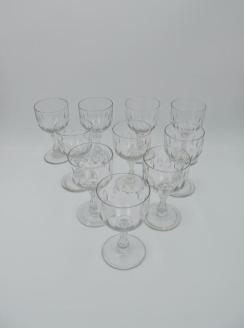 Val-Saint-Lambert - Olivier model - 10 pieces