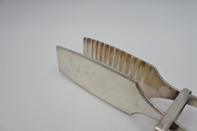 Pince &agrave; asperges en argent Bonebakker &amp; Zoon