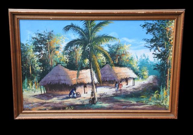 Olieverf op doek door Dasi