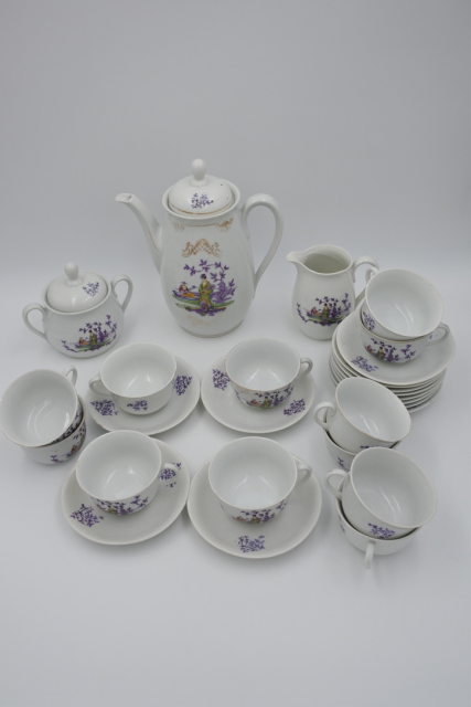 Chinoiserie coffee set