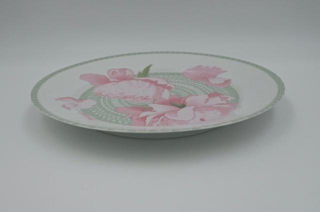 Herm&egrave;s-porselein - Limoges &ndash; serveerschaal &ndash; Les Pivoines