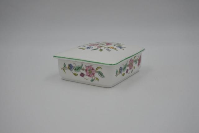 Minton Haddon Hall klein rechthoekig sieradendoosje