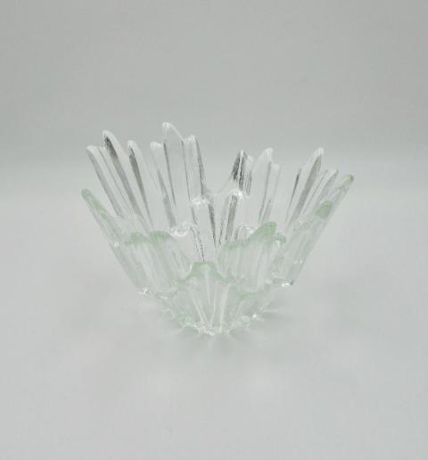 Plat en verre vintage, design Tauno Wirkkala