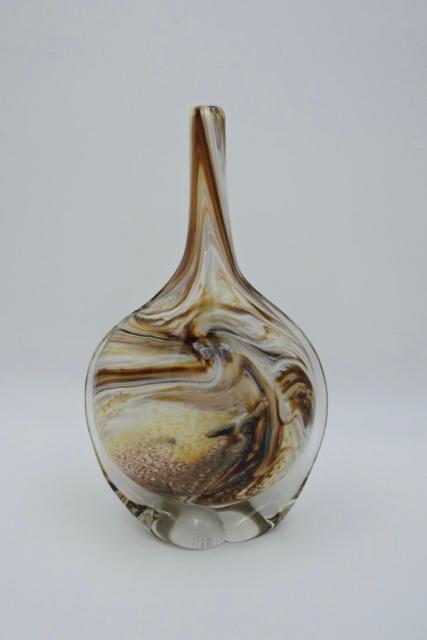 Vase en verre en forme de sucette