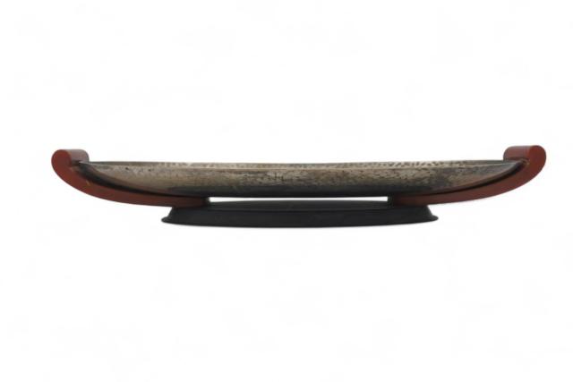 F.W. Quist - Centre de table Art d&eacute;co - argent&eacute; - bak&eacute;lite