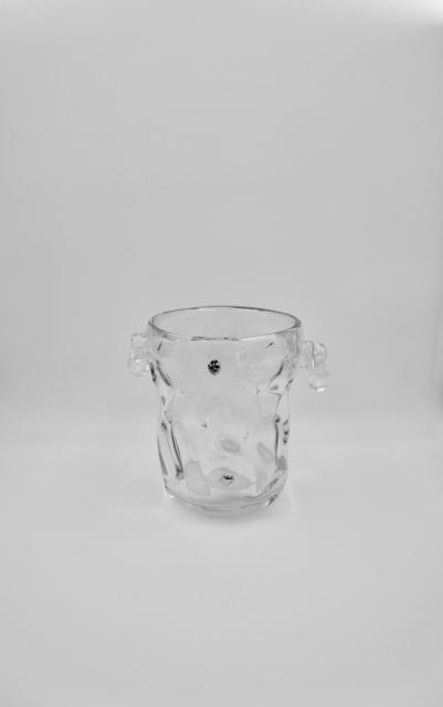 Seau &agrave; vin ou vase en cristal Joseph Bleichner